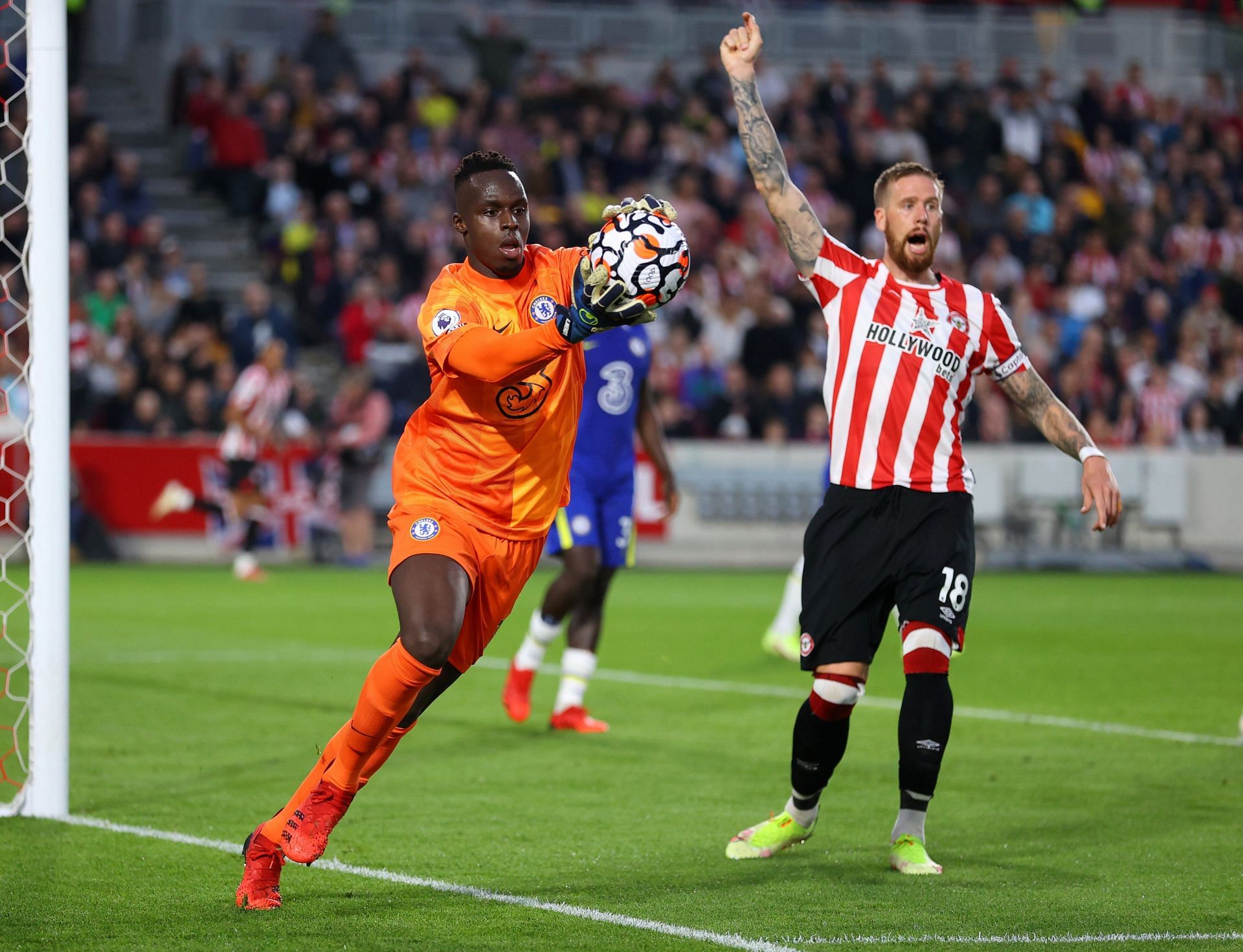 Sky's the limit for Chelsea goalkeeper Eduoard Mendy.